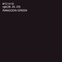 #1C1419 - Rangoon Green Color Image